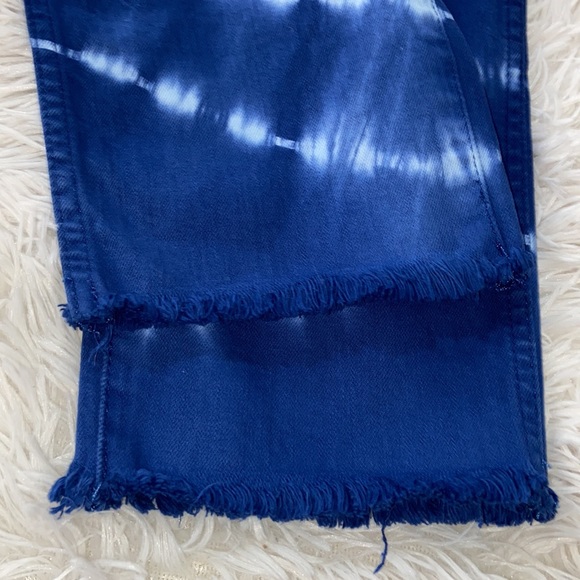 NWT! J. Crew Denim Vintage Straight Tie Dye Raw Hemline Jeans 26 - Picture 12 of 15